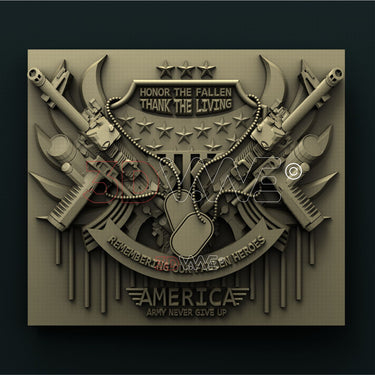 FALLEN HERO 3D STL 3DWave